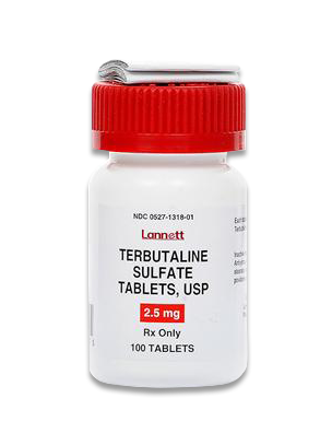 Terbutaline, generic of Brethine
