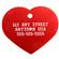 Large Red Heart Personalized Pet Tag 1