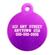 Small Stainless Steel Circle Personalized Pet Tag 1