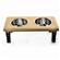Posture Pro Stainless Steel Double Diner 1-Pint Oak 1