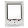 Dog Mate Electromagnetic Dog Door-White 2