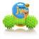 Chompion Heavyweight Rubber Dumbbell 1