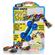 Pooch Gnobbler Bone W/Multi-Colored Rope 1