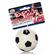 Rough & Rugged Rubber Soccerball W/ Bell 1