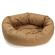 Dog Gone Donut Bed-Khaki 1