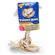 Booda Yummy 2 Knot Rope Bone Peanut Butter Extra Small 5