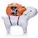 Tuffy's Mighty Toy Farm- Grady Goat Chew Toy 1