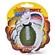Tuffy's Rugged Rubber - Grenade Chew Toy 2