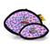 Tuffy's Odd Ball Junior - Pink Leopard Chew Toy 1