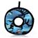 Tuffy's Rumble Ring Junior - Camo Blue Chew Toy 2