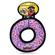 Tuffy's Rumble Ring - Pink Leopard 1