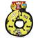 Tuffy's Rumble Ring - Yellow Bone Chew Toy 2