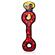 Tuffy's Tug O War - Red Paws Chew Toy 1
