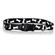 Nylon Adjustable Collar - Bone Pattern 1