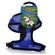 Four Paws Comfort Control Harness-Blue 9