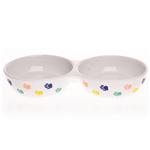 Paw Print Design Ceramic Dish