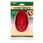 Safari Rubber Curry Brush For Dogs