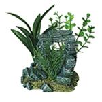 Rock Arch With Plants