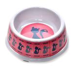 Designer Kitty No-Tip Plastic Dish 5