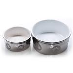 Stoneware Paw Print Dog Dish