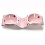 Wave Double Pet Dish 12 -