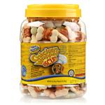 Chicken Wrapped Biscuit Dog Treats