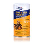Zodiac Flea and Tick Powder for Dogs Puppies Cats and Kittens 6oz