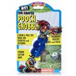 Pooch Gnobbler Fun Shape W/Multi-Colored Rope