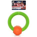 Rough & Rugged Rubber Ring w/Ball - 6