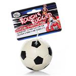 Rough & Rugged Rubber Soccerball w/Bell