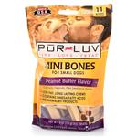 Pur Luv Mini Bones Peanut Butter