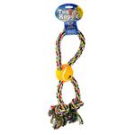 Rope Tug With Tennis Ball