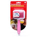 Small Dog Slicker Brush With Flea & Fine Combs