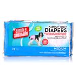 Simple Solution Disposable Fashion Diapers 12Pk