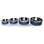 Bella Bowl Metallic, Blueberry