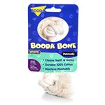 Booda 2 Knot Rope Bone White Extra Large