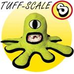 Tuffy's Alien Series Green Alien Chew Toy