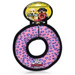 Tuffy's Rumble Ring - Pink Leopard Chew Toy