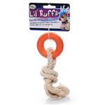 Lil' Ruffs Rubber Toy - Ring Rope Knot 4
