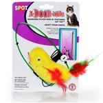 A-Door-Able Plush Bird W/Feathers Action Toy