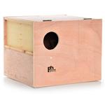 Cockatiel Nest Wood Box (Outside Mount)
