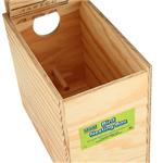 Ware Wood Nesting Box Lovebird Reverse