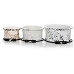 Crock Dish - Marble