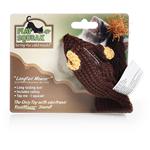 Ourpets Play-N-Squeak Longtail Knit Mouse Toy