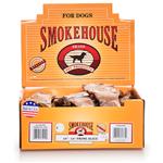 Smokehouse Prime Slice Dog Treats 10-12 Shelf Display Box 20Ct