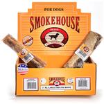 Smokehouse 7 Extra Large Round Bones for Dogs Shelf Display Box 10Ct
