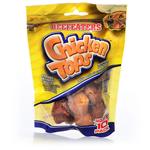 2.5 Chkn Top Knotted Rawhide Bone 10Pk