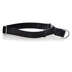 Nylon No-Slip Adjustable Greyhound Collar - Black