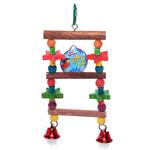 Natural Wood Ladder With Stars