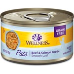 Wellness Beef and Salmon Formula Canned Cat Food